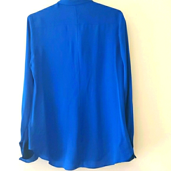 Halston Heritage Silk Blouse - Picture 2 of 6